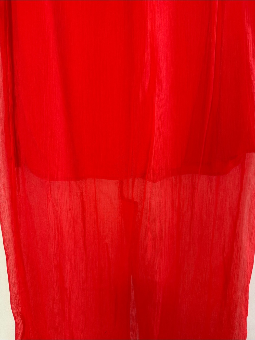 J CREW RED W MINI UNDER SKIRT - Picture 3 of 7